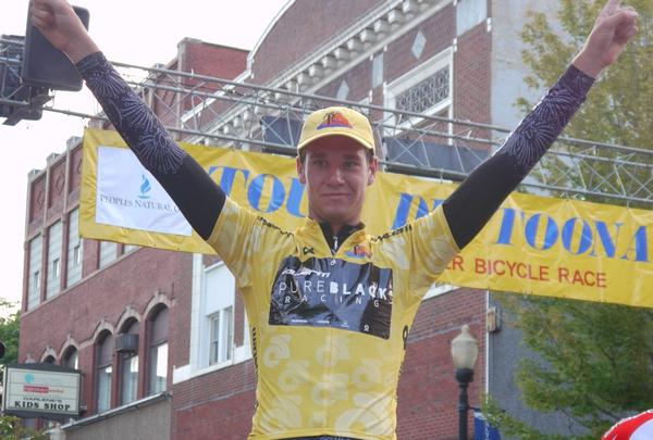 Roman van Uden - Podium at Tour de Toona